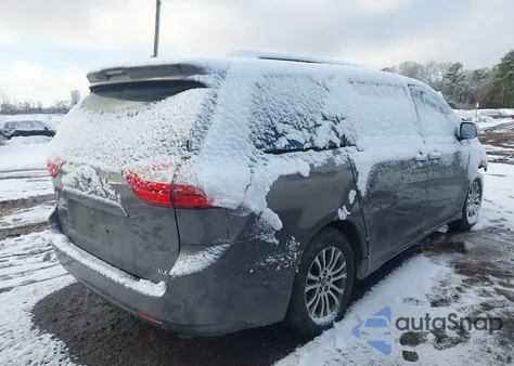 2018 Toyota Sienna Xle 8 Passenger from USA, damaged, VIN 5TDYZ3DC9JS961709